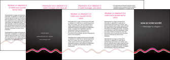 creation graphique en ligne depliant 4 volets  8 pages  gris fond gris arriere plan MLGI61820