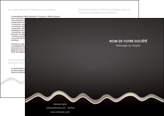 creer modele en ligne depliant 2 volets  4 pages  gris fond gris arriere plan MIFBE61838
