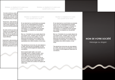 impression depliant 3 volets  6 pages  gris fond gris arriere plan MIFBE61858