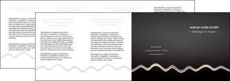 imprimerie depliant 4 volets  8 pages  gris fond gris arriere plan MIFBE61880