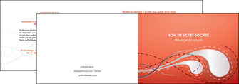 creation graphique en ligne depliant 2 volets  4 pages  rouge couleur rouge orange MLIGBE62012