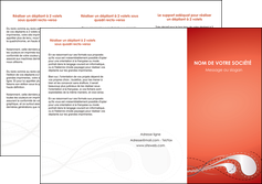 maquette en ligne a personnaliser depliant 3 volets  6 pages  rouge couleur rouge orange MLIGBE62022