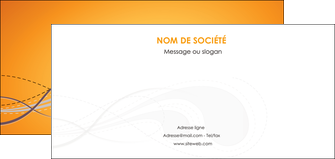 personnaliser maquette flyers orange abstrait abstraction MFLUOO62084