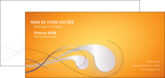 creation graphique en ligne carte de correspondance orange abstrait abstraction MFLUOO62086