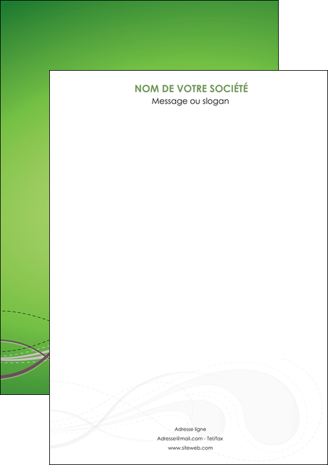 imprimerie affiche vert abstrait abstraction MFLUOO62108