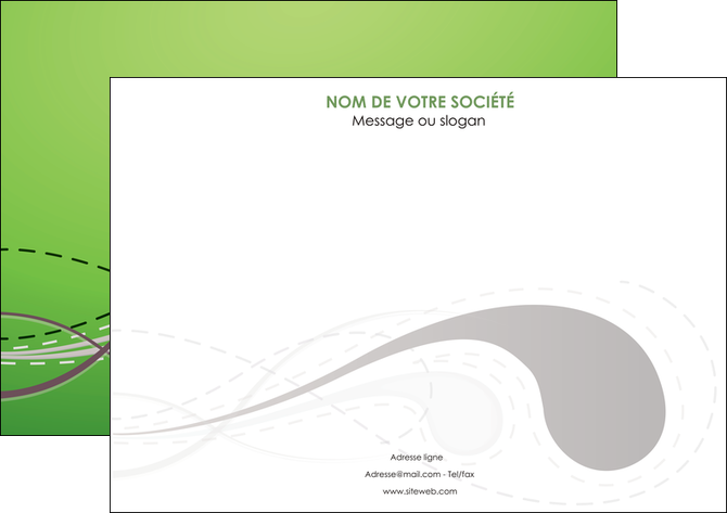 faire affiche vert abstrait abstraction MLIGLU62122