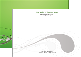 faire modele a imprimer flyers vert abstrait abstraction MFLUOO62124