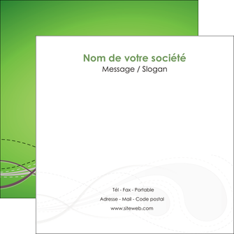 creation graphique en ligne flyers vert abstrait abstraction MFLUOO62132