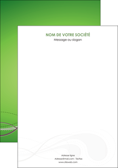 exemple affiche vert abstrait abstraction MFLUOO62142