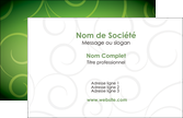 faire carte de visite vert vignette fonce MLGI62158