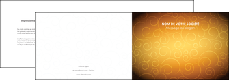 imprimer depliant 2 volets  4 pages  bijouterie dore abstrait abstraction MLIG62228