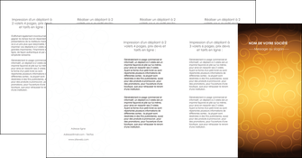 exemple depliant 4 volets  8 pages  bijouterie dore abstrait abstraction MLIG62258