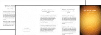 maquette en ligne a personnaliser depliant 4 volets  8 pages  bijouterie dore abstrait abstraction MLIG62260