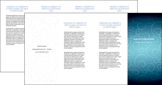 faire depliant 4 volets  8 pages  abstrait arabique design MFLUOO62310