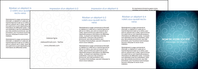 cree depliant 4 volets  8 pages  abstrait arabique design MIDBE62312