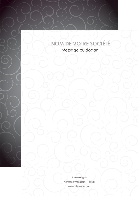faire modele a imprimer flyers abstrait arabique design MFLUOO62318