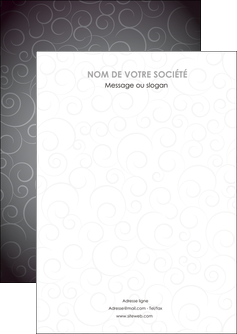 faire modele a imprimer flyers abstrait arabique design MFLUOO62318