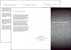 impression depliant 3 volets  6 pages  abstrait arabique design MFLUOO62340