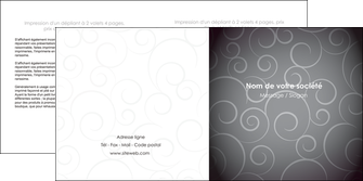 creer modele en ligne depliant 2 volets  4 pages  abstrait arabique design MFLUOO62344