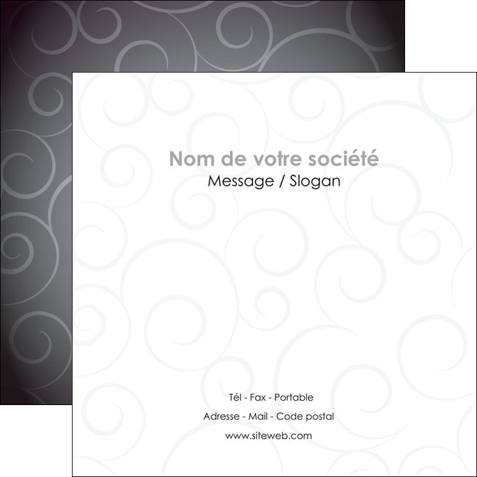 creation graphique en ligne flyers abstrait arabique design MFLUOO62346