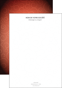 personnaliser modele de affiche rouge couleur couleurs MFLUOO62380