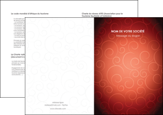 personnaliser modele de depliant 2 volets  4 pages  rouge couleur couleurs MFLUOO62416