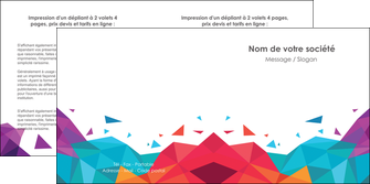 impression depliant 2 volets  4 pages  couleur couleurs colore MLGI62736
