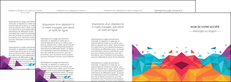 personnaliser modele de depliant 4 volets  8 pages  couleur couleurs colore MLGI62754