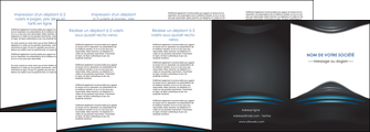 modele en ligne depliant 4 volets  8 pages  gris bleu couleurs froides MLIGBE62810