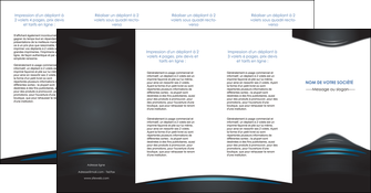 modele en ligne depliant 4 volets  8 pages  gris bleu couleurs froides MLIGBE62814