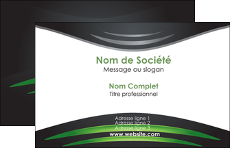 creation graphique en ligne carte de visite gris vert vintage MIFBE62818