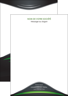 maquette en ligne a personnaliser flyers gris vert vintage MIFBE62820