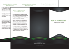 modele en ligne depliant 3 volets  6 pages  gris vert vintage MIFBE62844