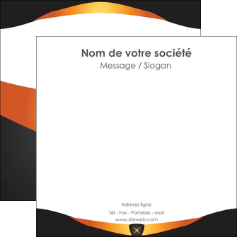 impression flyers web design noir simple professionnel MLIG63602