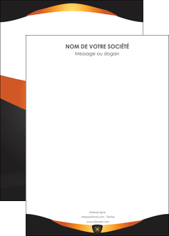 creer modele en ligne affiche web design noir simple professionnel MLIG63612