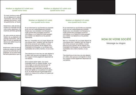 impression depliant 3 volets  6 pages  gris fond metallise MFLUOO63750