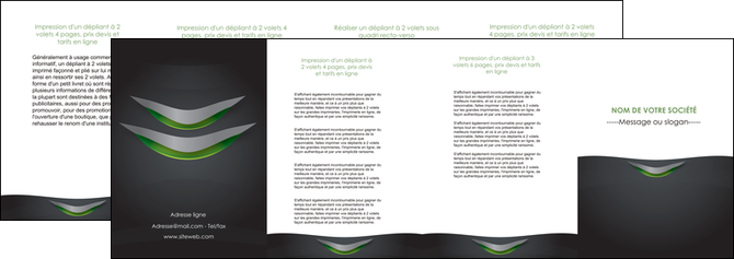 exemple depliant 4 volets  8 pages  gris fond metallise MIDBE63766