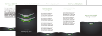 exemple depliant 4 volets  8 pages  gris fond metallise MLIGCH63766