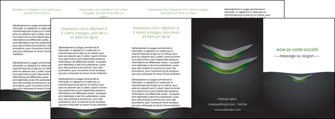 realiser depliant 4 volets  8 pages  gris fond metallise MFLUOO63772