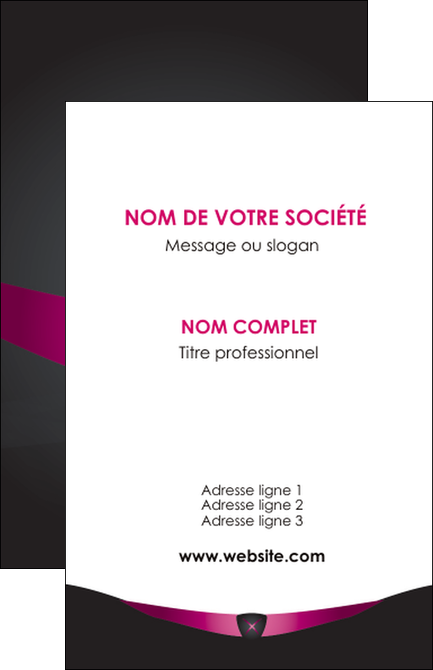 creation graphique en ligne carte de visite gris gris fonce mat MIDBE63838