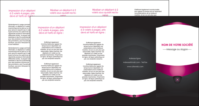 imprimerie depliant 4 volets  8 pages  gris gris fonce mat MIDBE63874