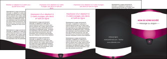 modele depliant 4 volets  8 pages  gris gris fonce mat MIF63876