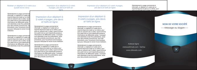 personnaliser modele de depliant 4 volets  8 pages  gris gris fonce mat MLGI63946