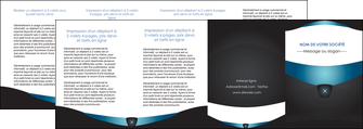 personnaliser modele de depliant 4 volets  8 pages  gris gris fonce mat MLIG63946
