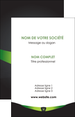 personnaliser modele de carte de visite gris vert fond MLGI64012