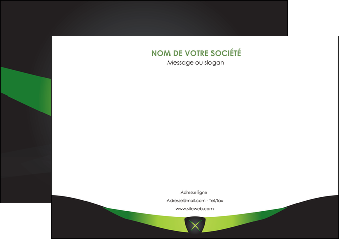 creation graphique en ligne affiche gris vert fond MFLUOO64020