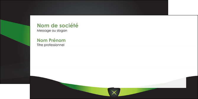 creer modele en ligne enveloppe gris vert fond MFLUOO64040
