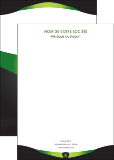 personnaliser modele de affiche gris vert fond MFLUOO64046