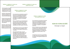 creation graphique en ligne depliant 3 volets  6 pages  vert bleu couleurs froides MLGI64190