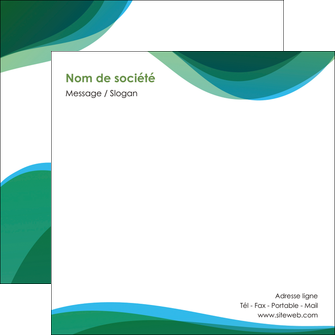 realiser flyers vert bleu couleurs froides MLGI64198